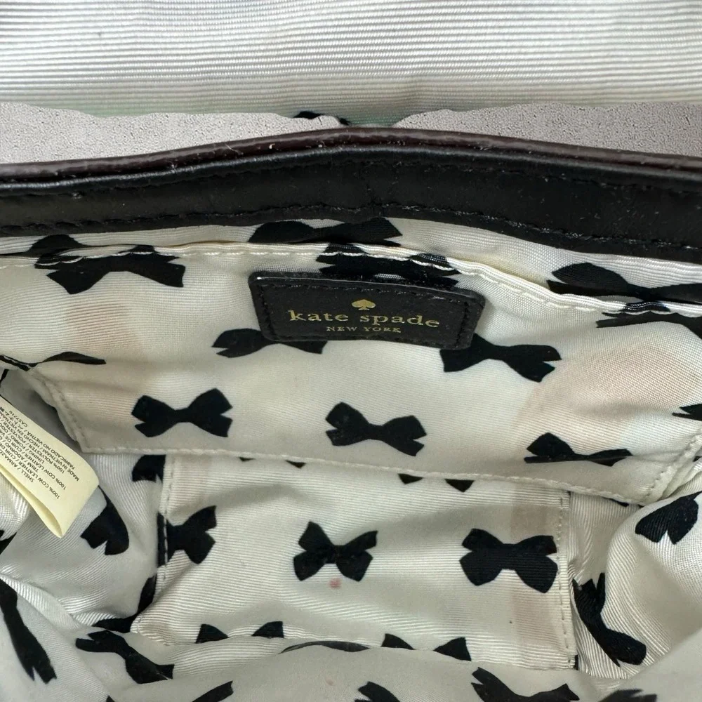 Kate‎ Spade New York JADE CHELSEA PARK PATENT LEATHER BOW CROSSBODY BAG PURSE